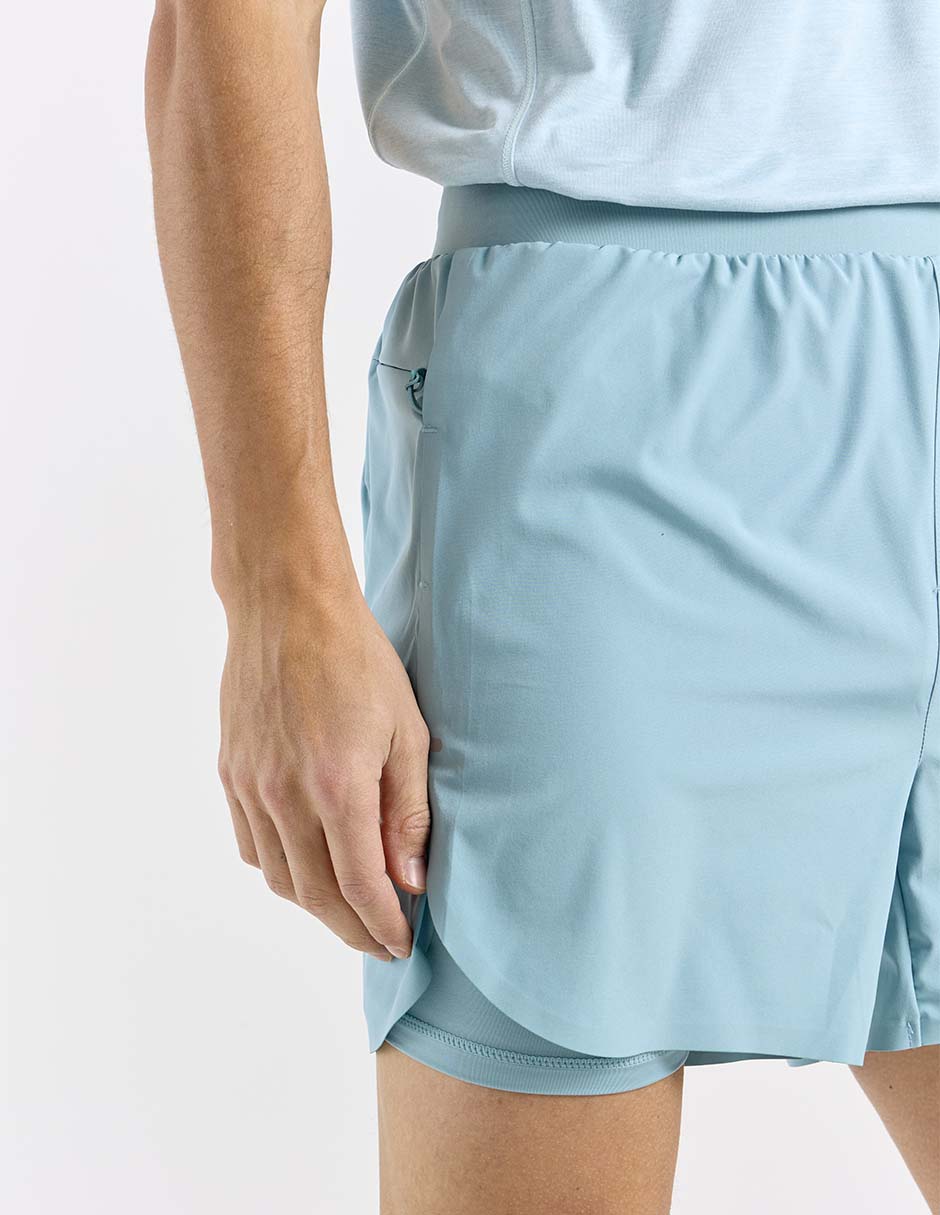 Short bolsa oculta X10 para correr hombre