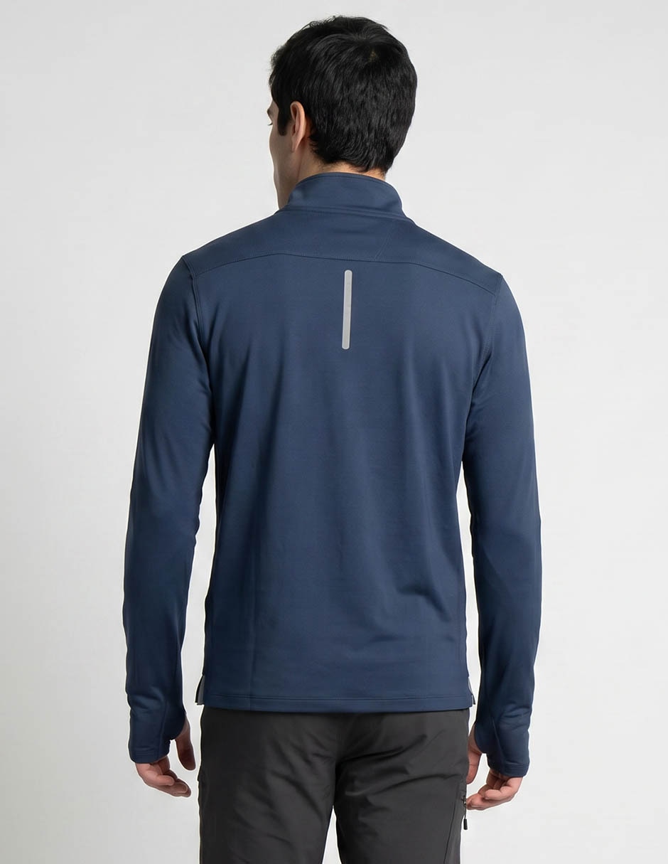 Sudadera X10 con cierre para hombre