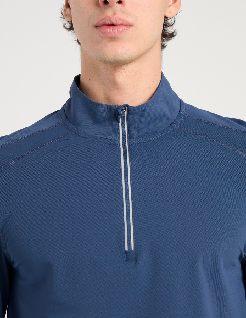 Sudadera para correr con cierre para hombre