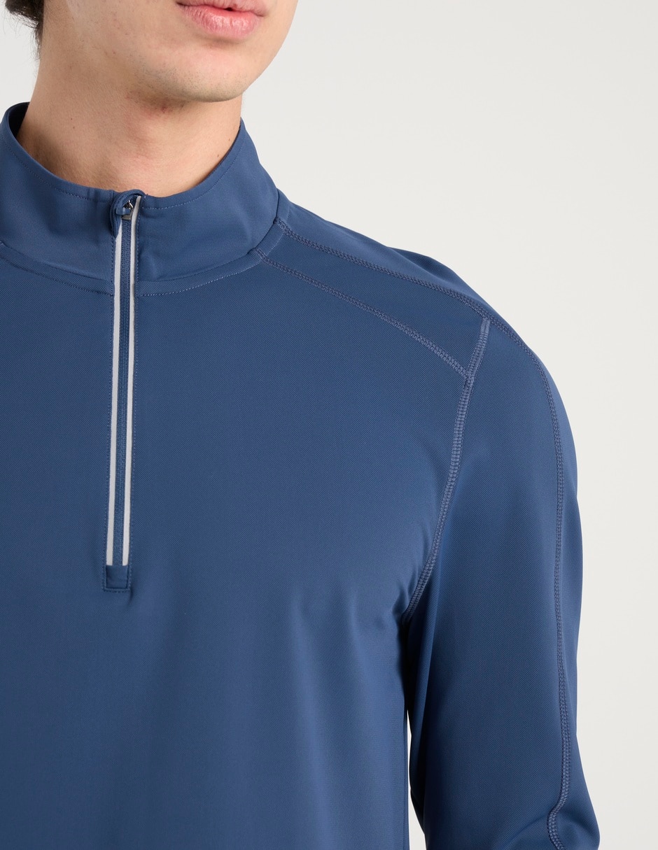Sudadera para correr con cierre para hombre