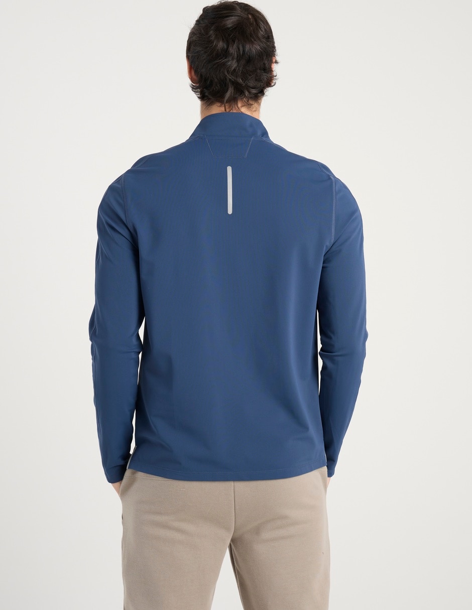Sudadera para correr con cierre para hombre 8