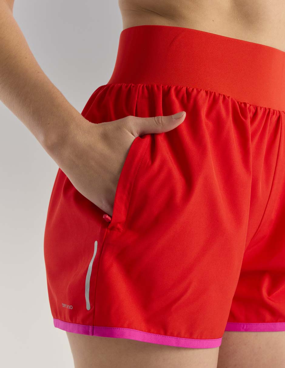 Short con bolsillos para correr mujer 5