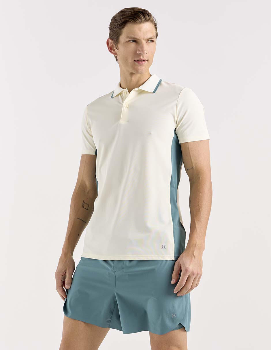 Playera tipo polo tennis X10 para hombre