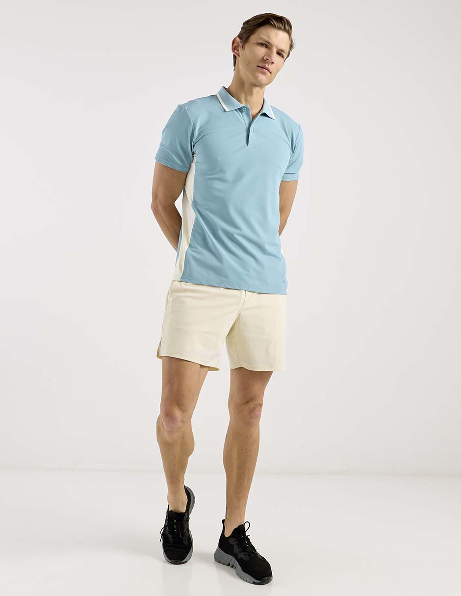 Playera tipo polo raqueta para hombre 4