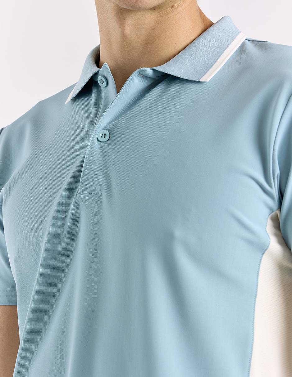 Playera tipo polo raqueta para hombre 3