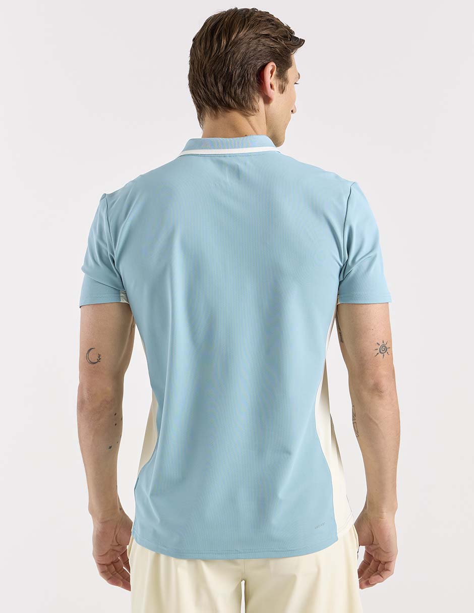 Playera tipo polo raqueta para hombre 6