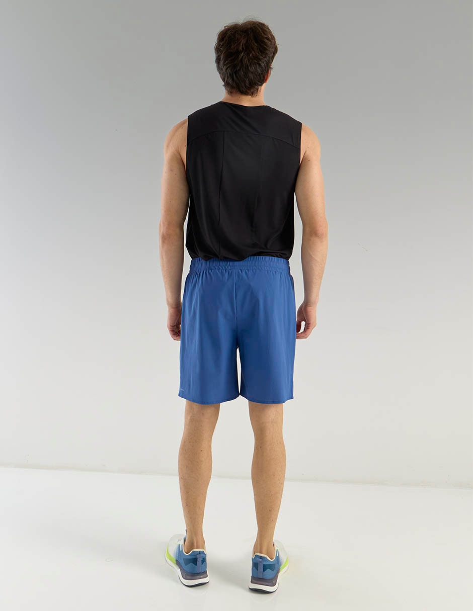 Short con malla X10 para correr hombre