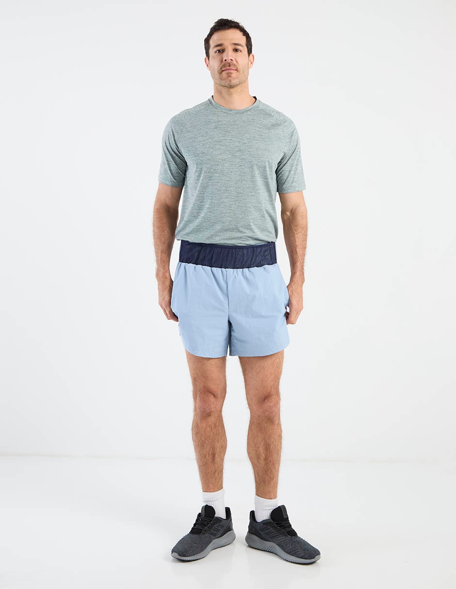 Short con malla con bolsillos para correr hombre 7