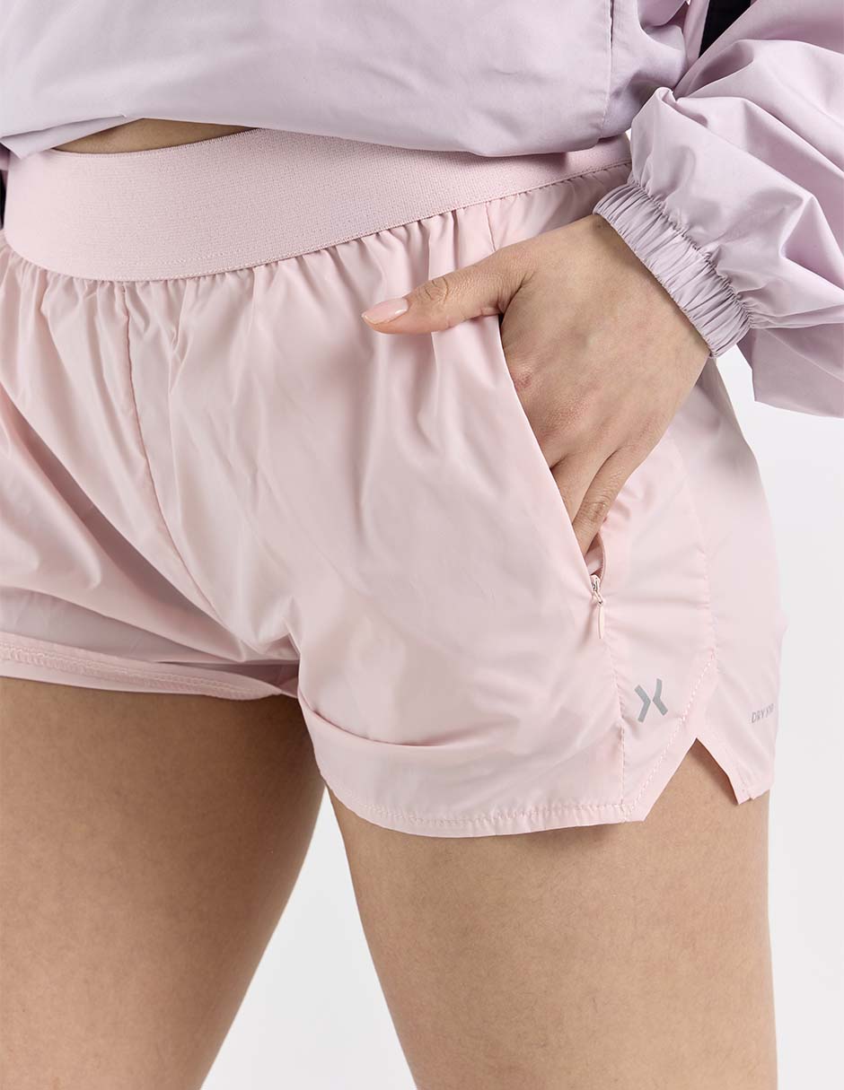 Short con bolsillos X10 para entrenamiento mujer