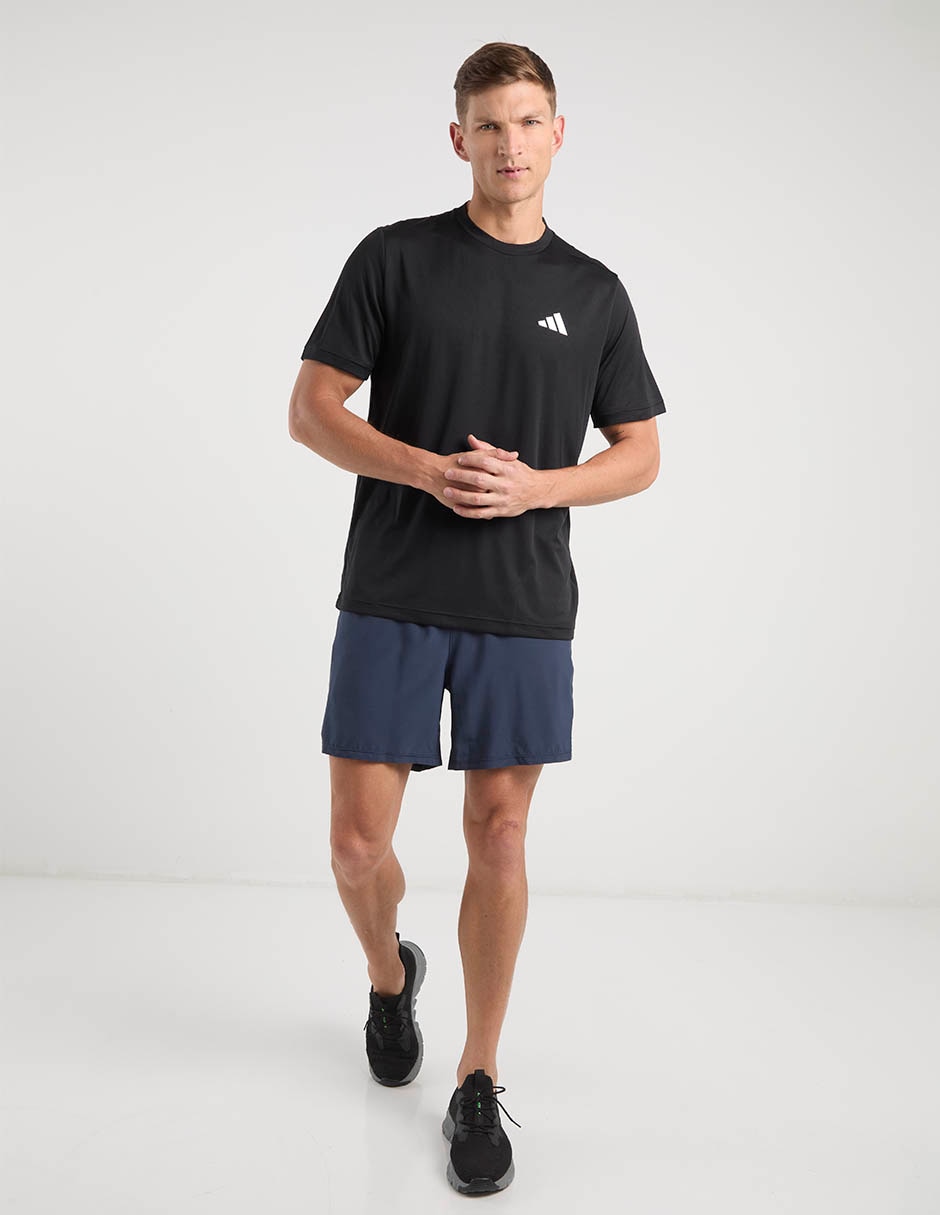 Short con malla X10 para raqueta hombre