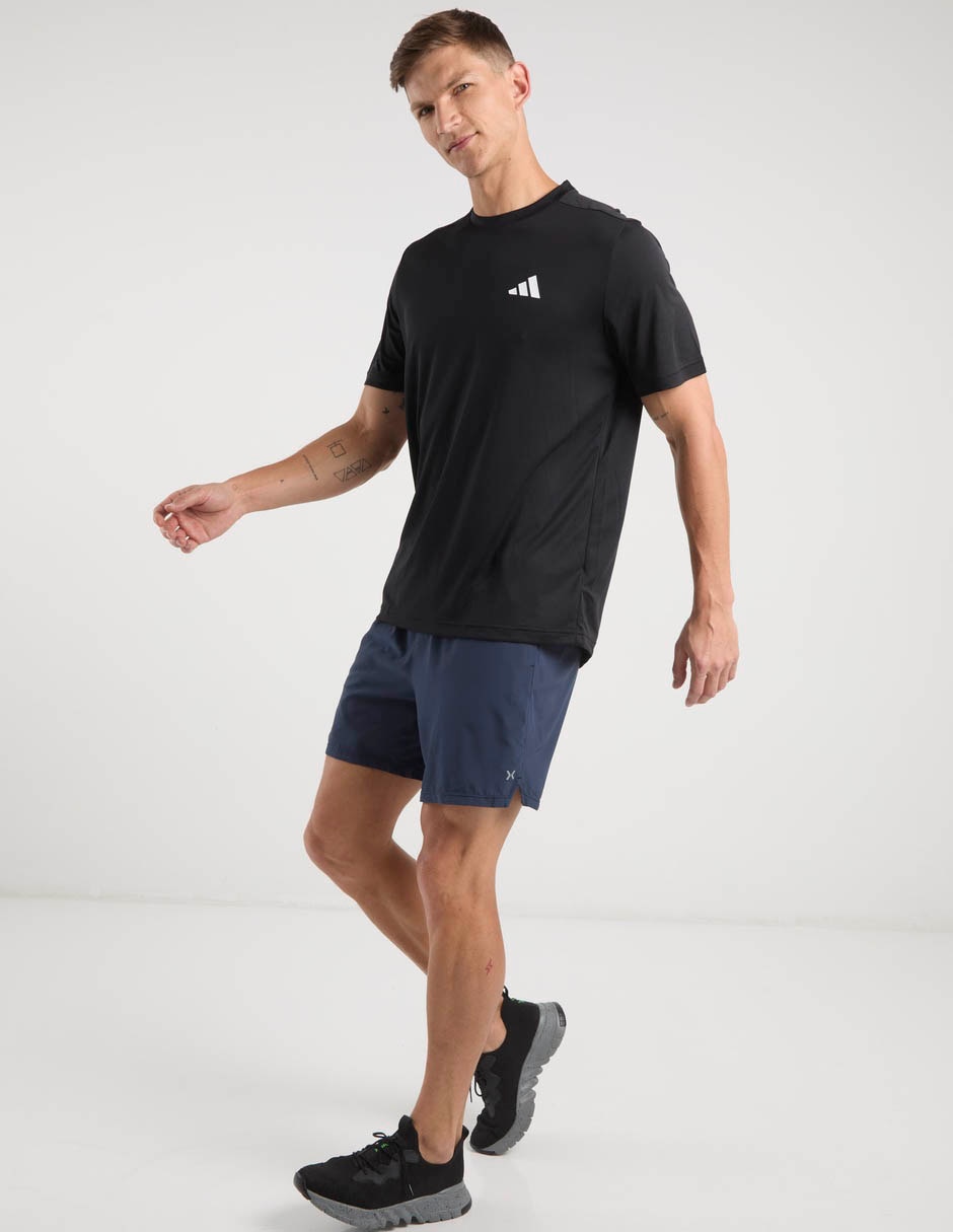 Short con malla X10 para raqueta hombre