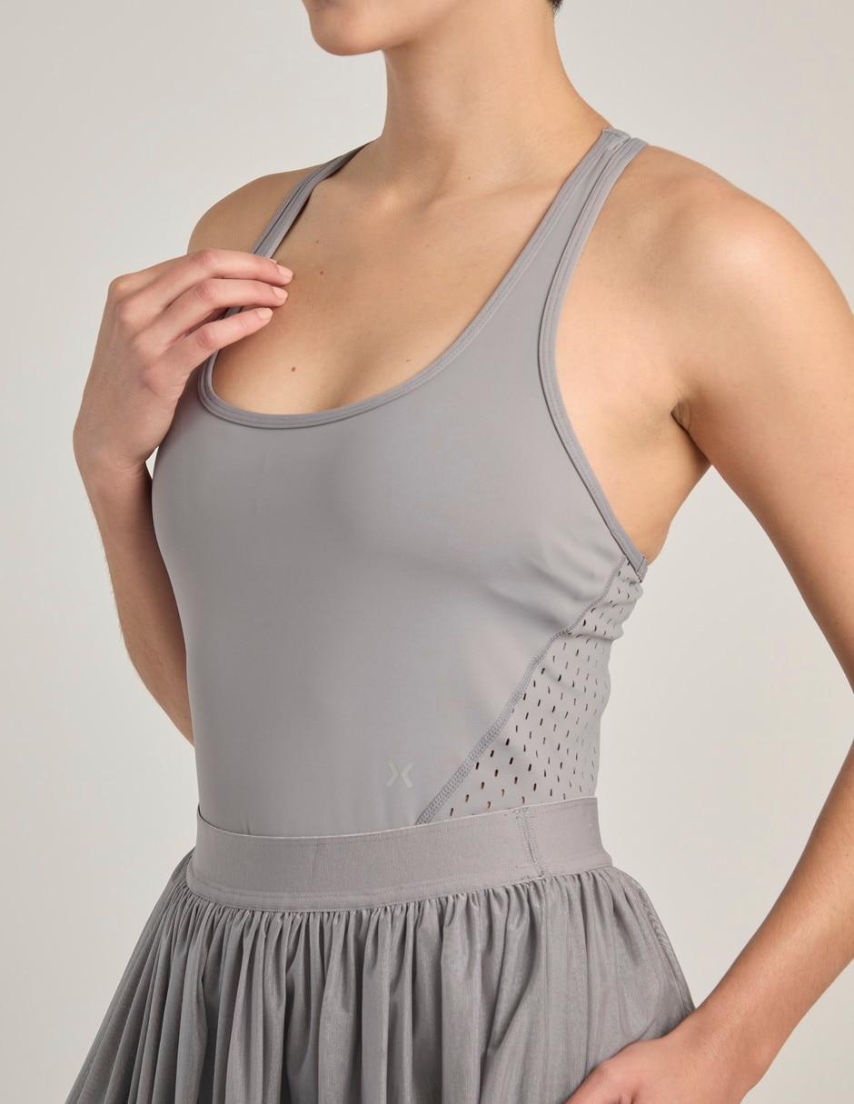 Vestido sin bra X10 mini raqueta para mujer