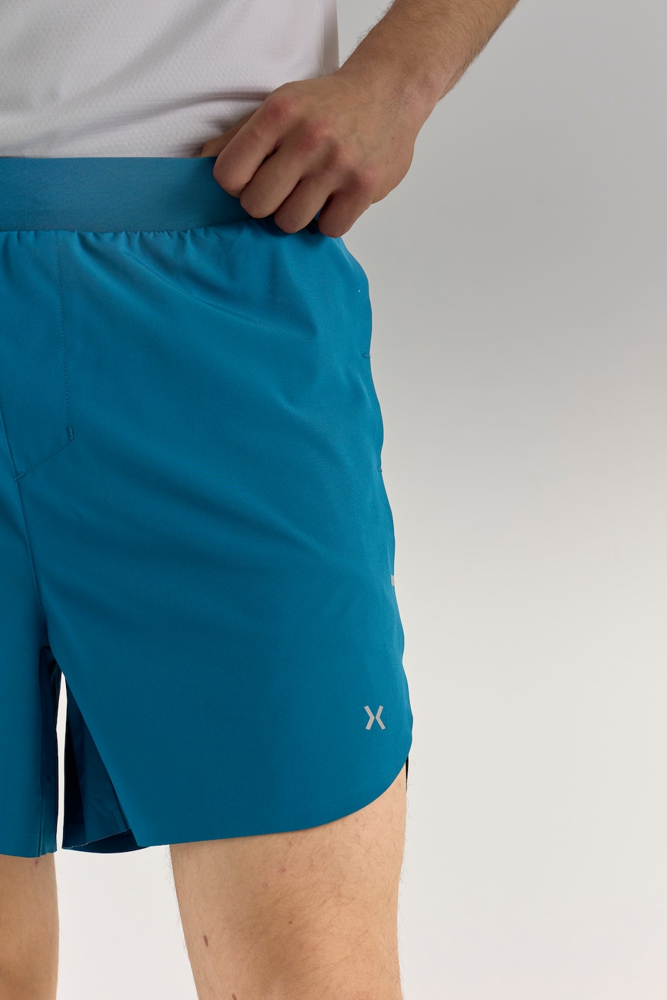 Short con malla con bolsillos  para correr hombre 9