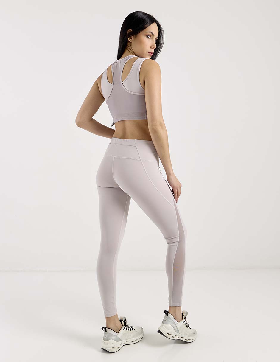 Malla para correr compresión media para mujer 6