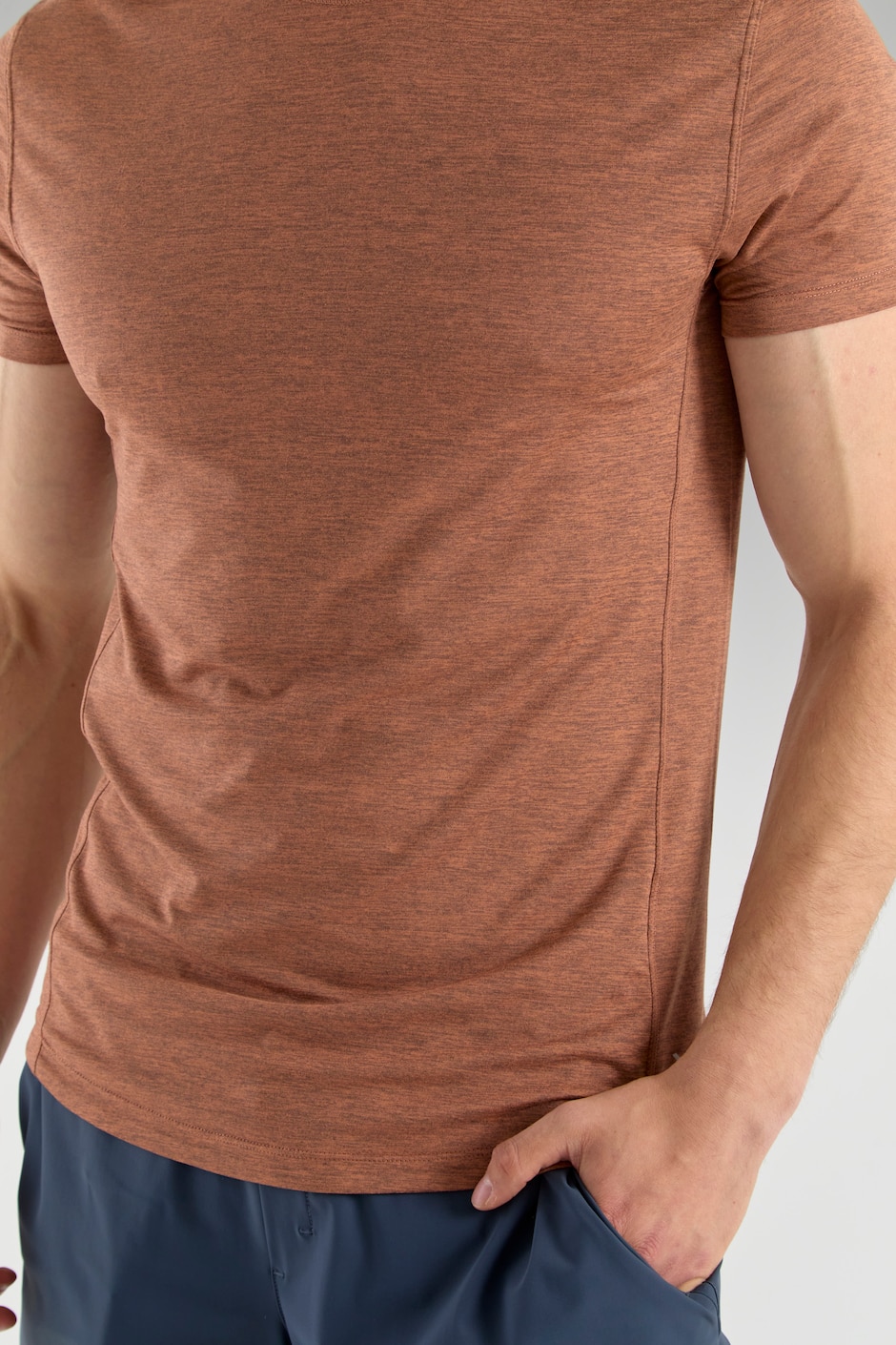 Playera deportiva para tennis X10 de hombre