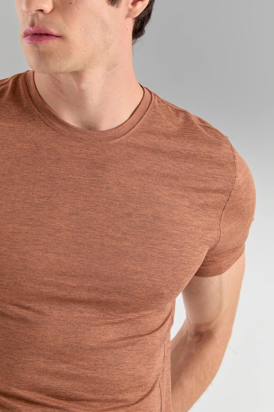 Playera deportiva para tennis X10 de hombre