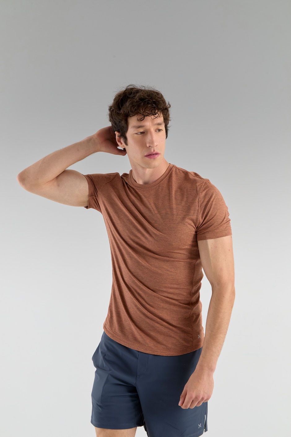 Playera deportiva para tennis X10 de hombre