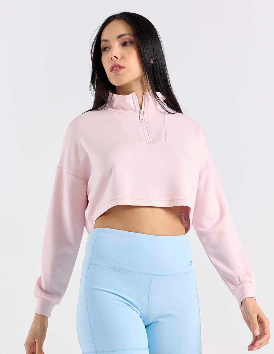 Sudadera con cierre para mujer 1