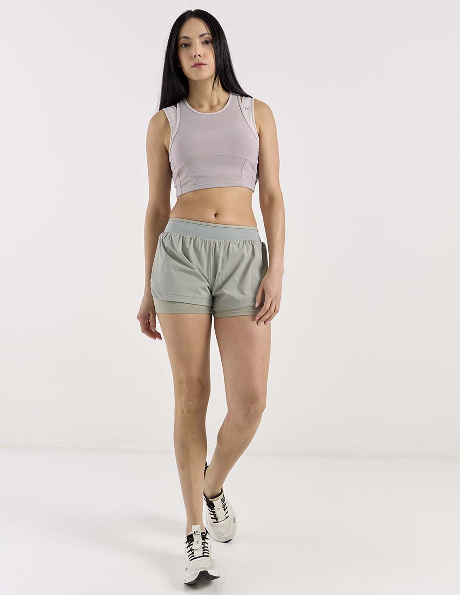 Short X10 para correr mujer