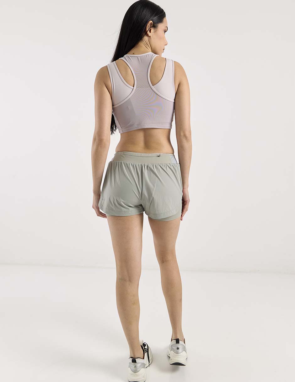 Short X10 para correr mujer