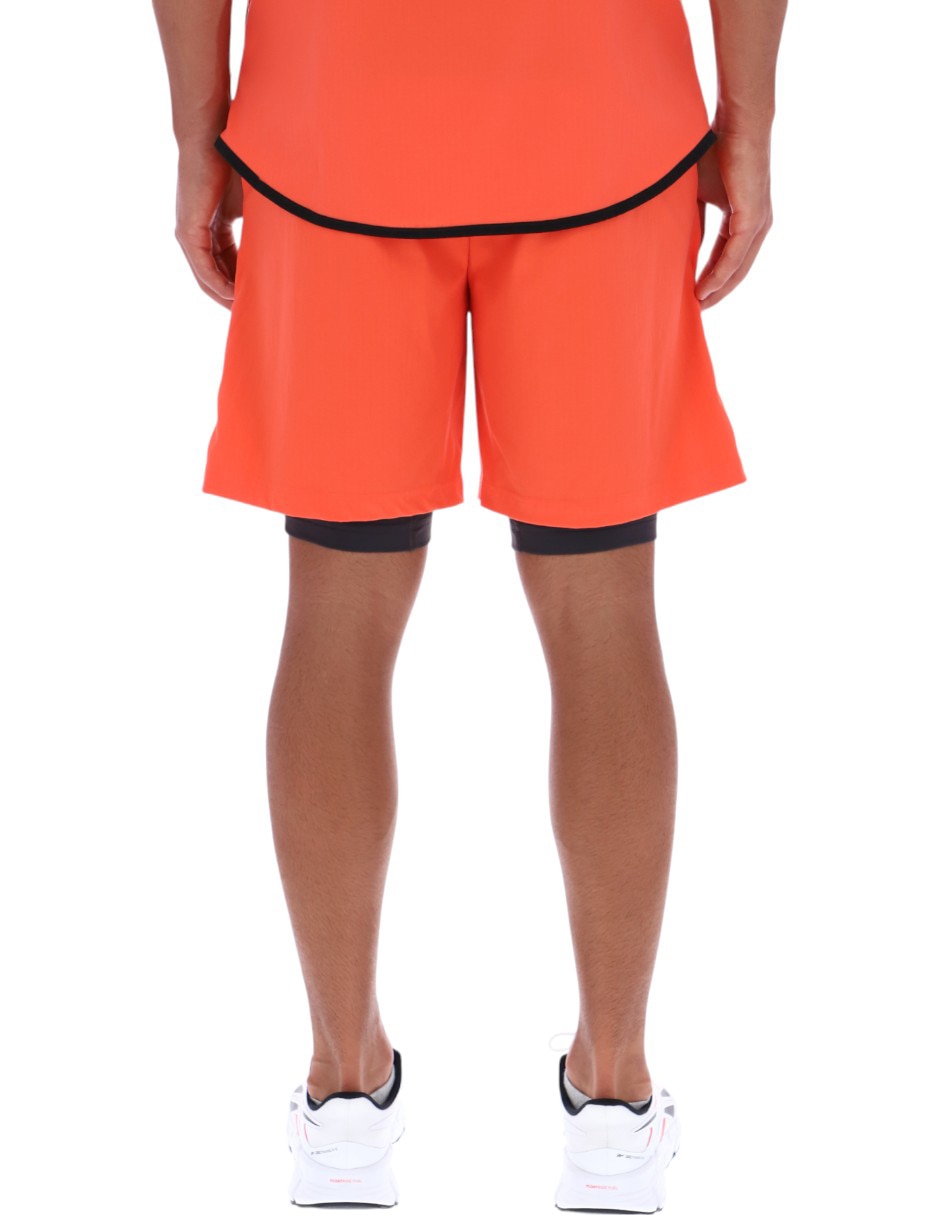 Short con malla Reebok para entrenamiento hombre