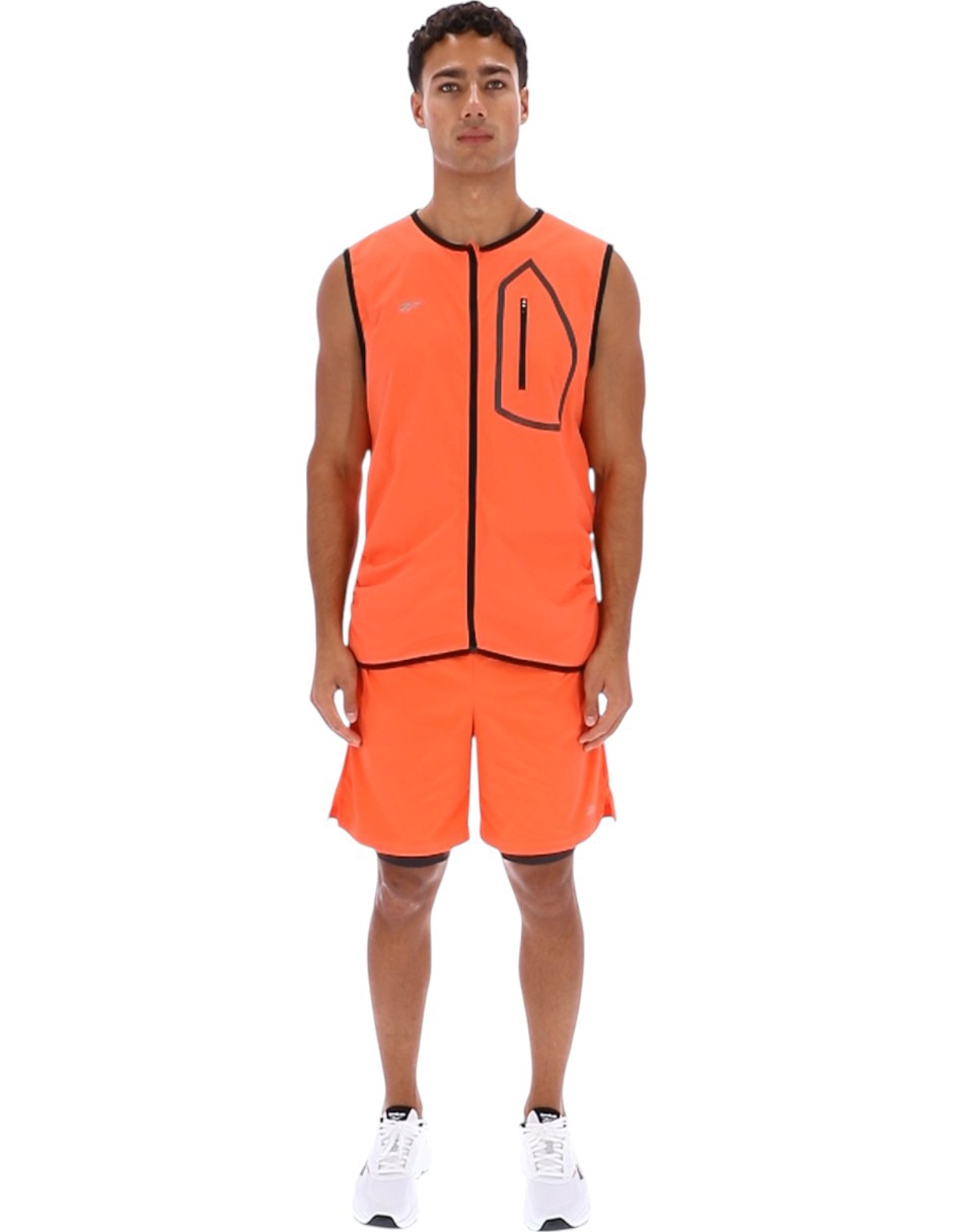 Short con malla Reebok para entrenamiento hombre