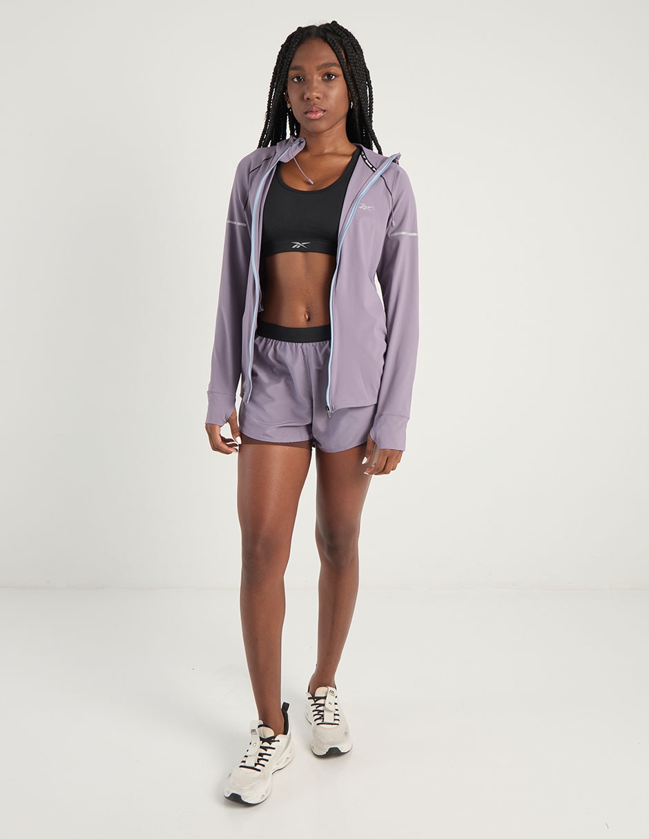 Short con malla Reebok para entrenamiento mujer