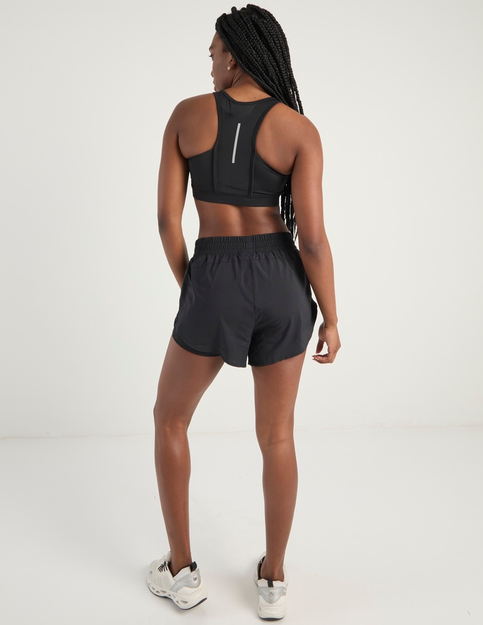 Short con malla Reebok para entrenamiento mujer