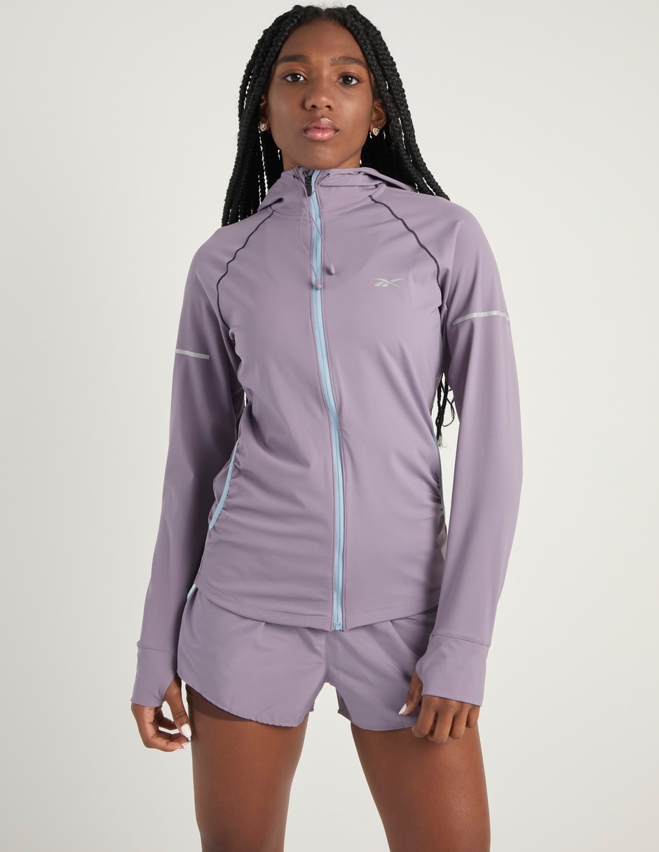 Chamarra para correr de mujer