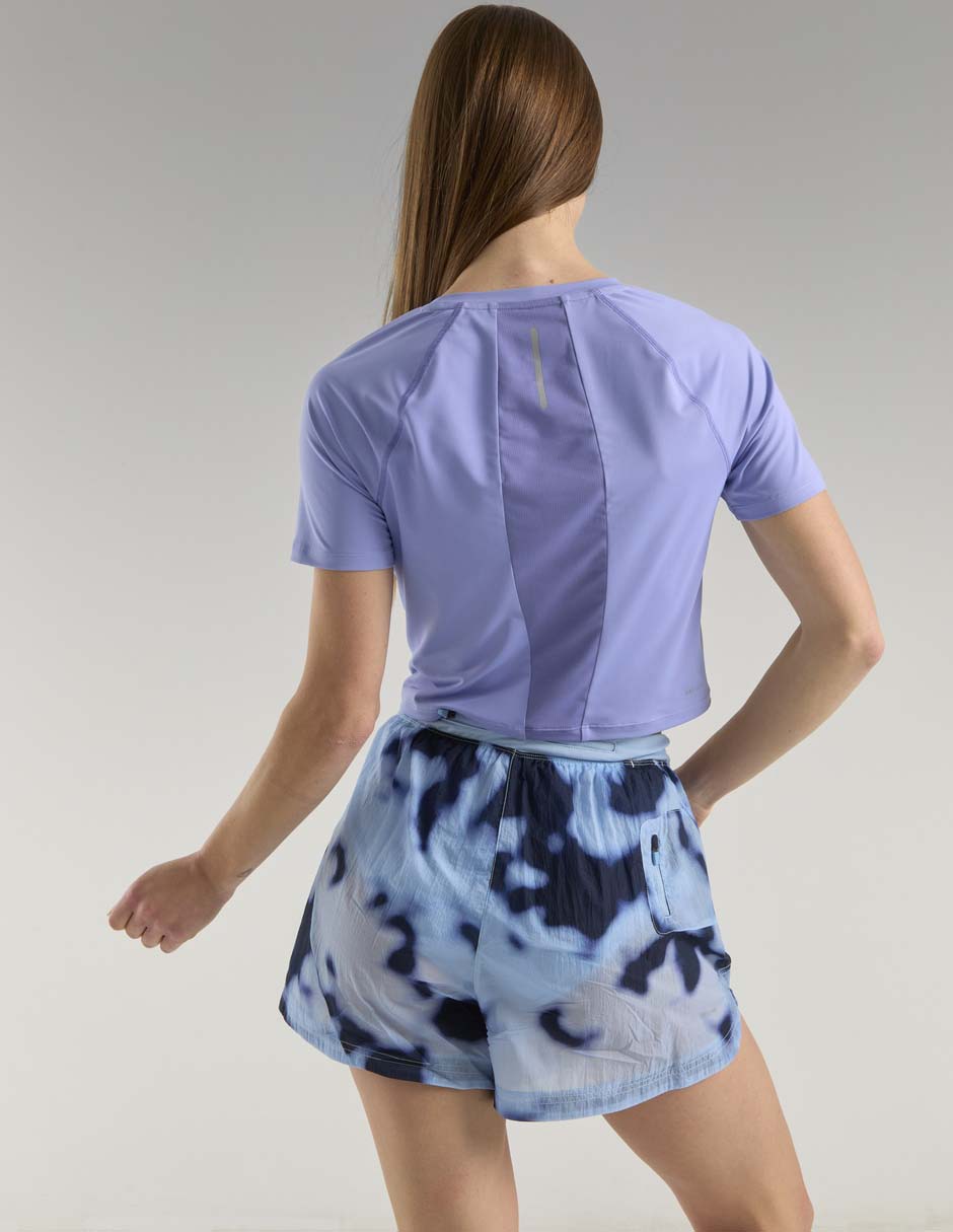 Playera deportiva para correr X10 de mujer
