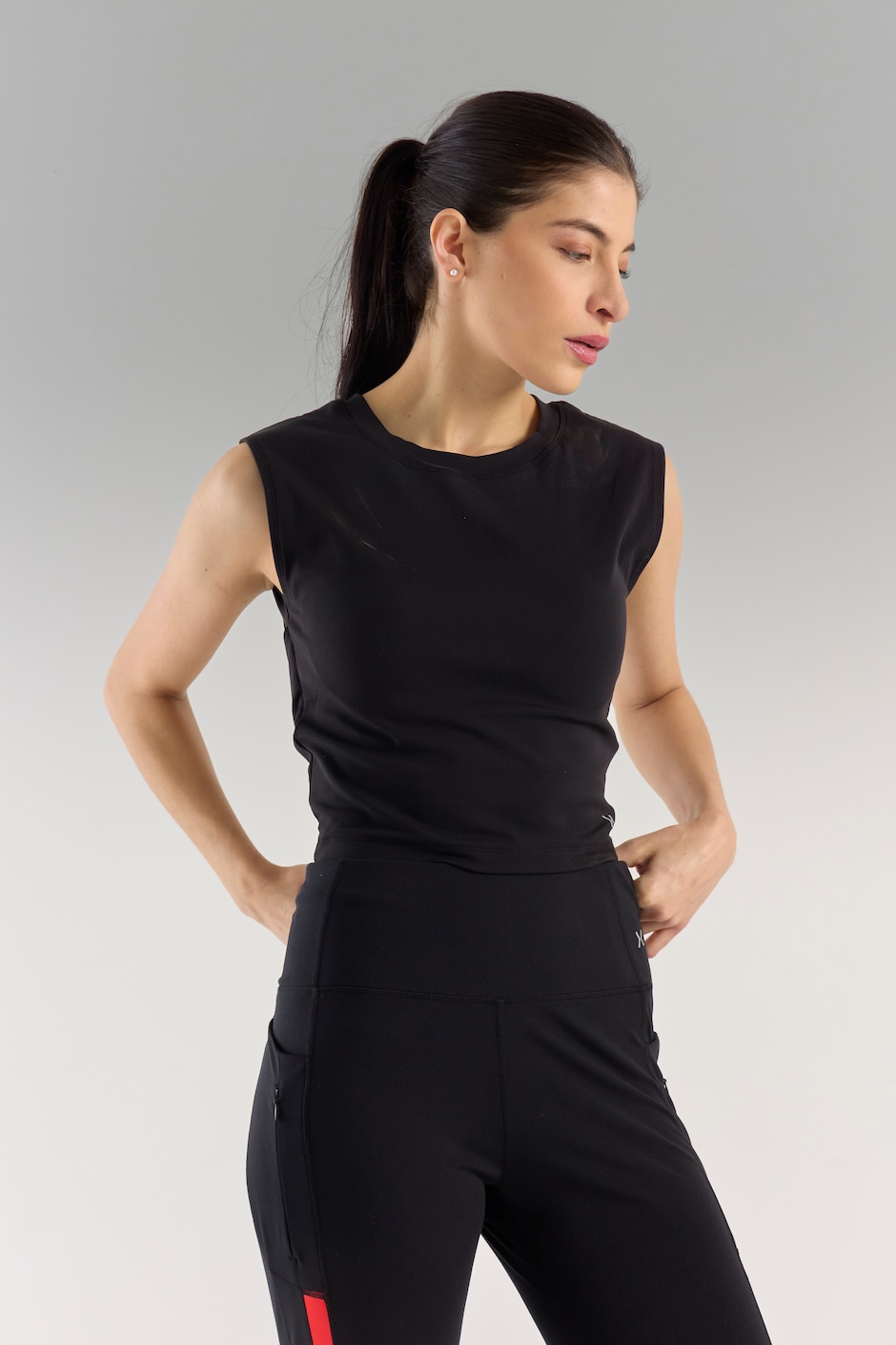 Playera deportiva para correr de mujer
