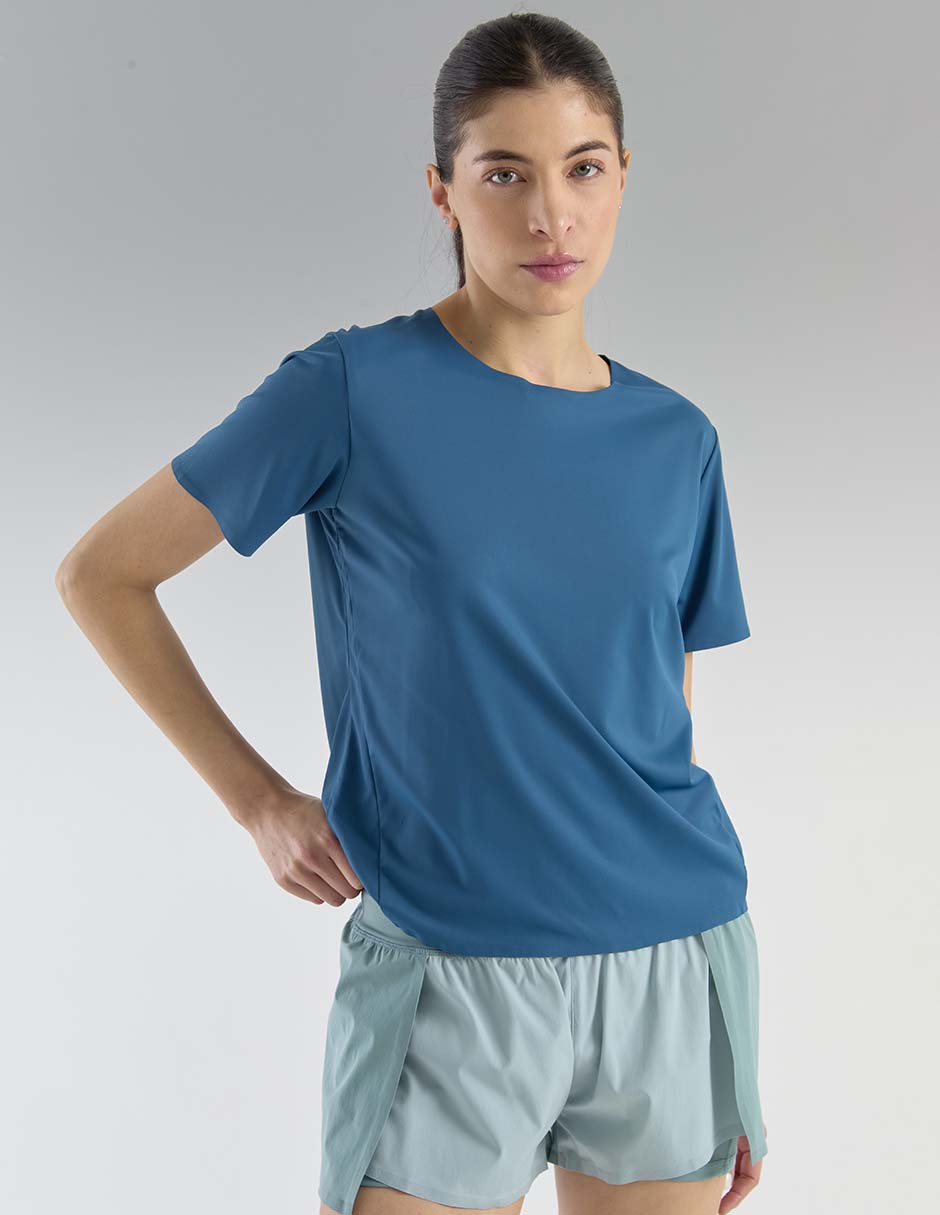 Playera deportiva para entrenamiento X10 de mujer