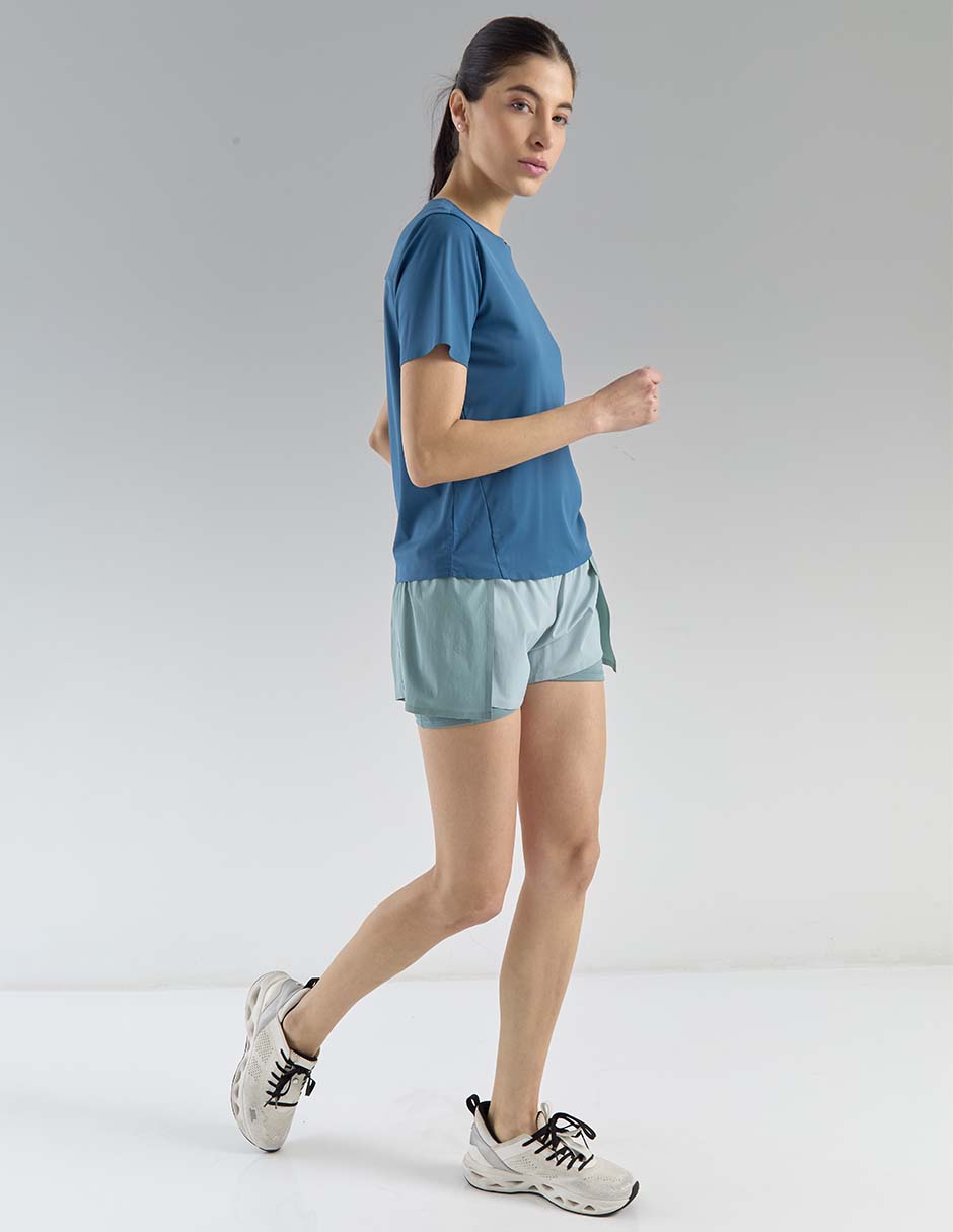 Playera deportiva para entrenamiento X10 de mujer