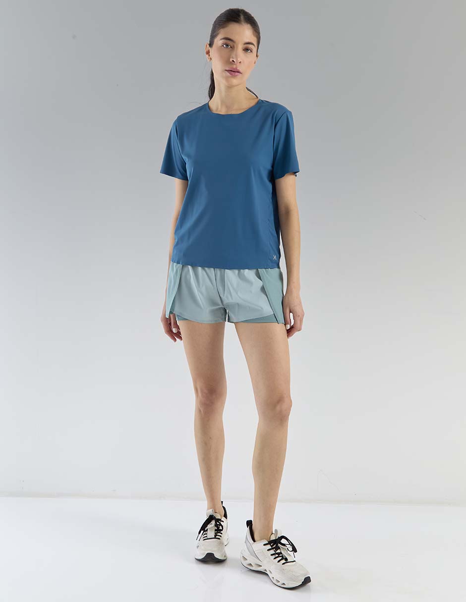 Playera deportiva para entrenamiento X10 de mujer