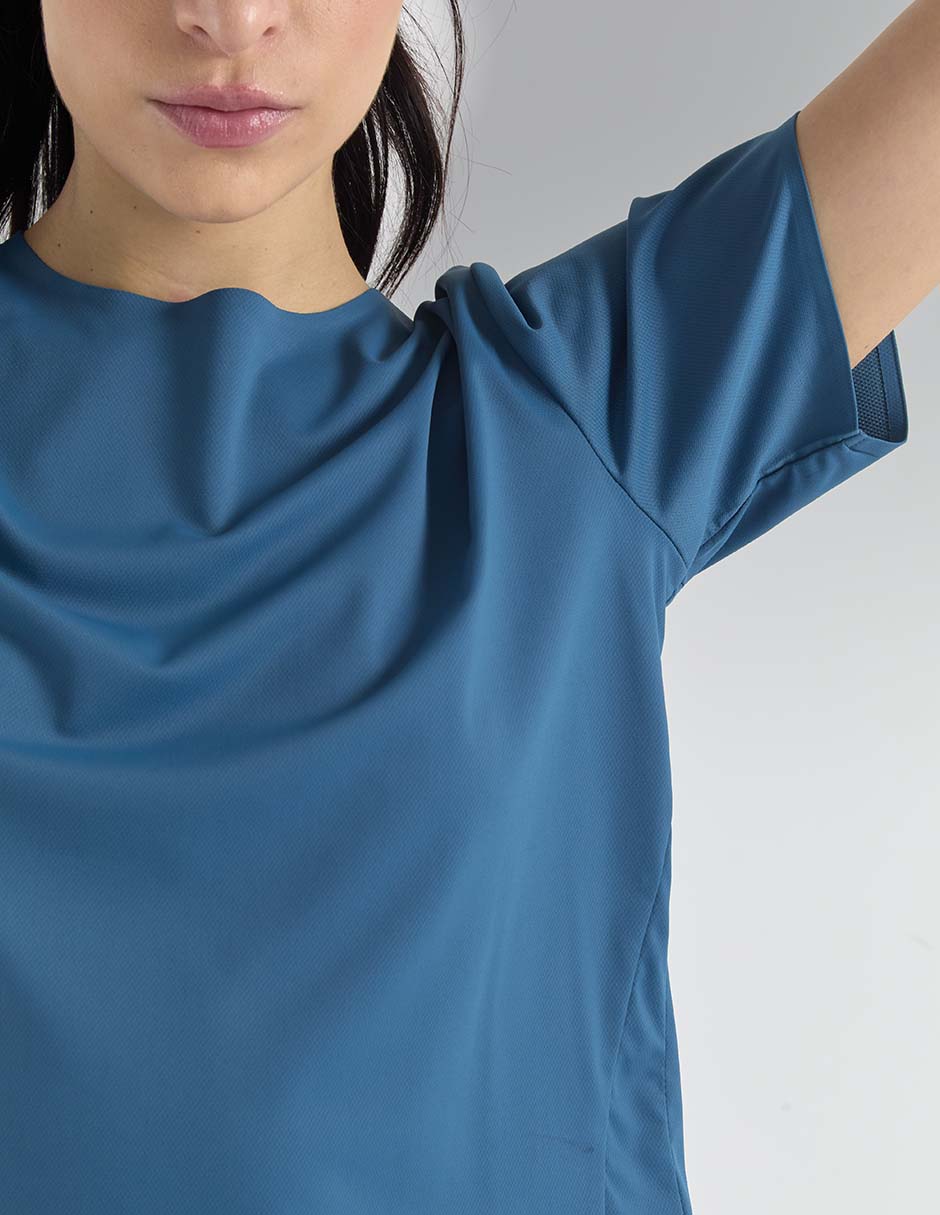 Playera deportiva para entrenamiento X10 de mujer