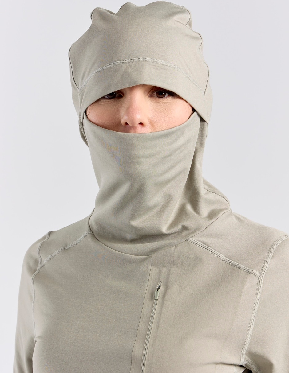 Sudadera con bolsa con cierre para mujer 10
