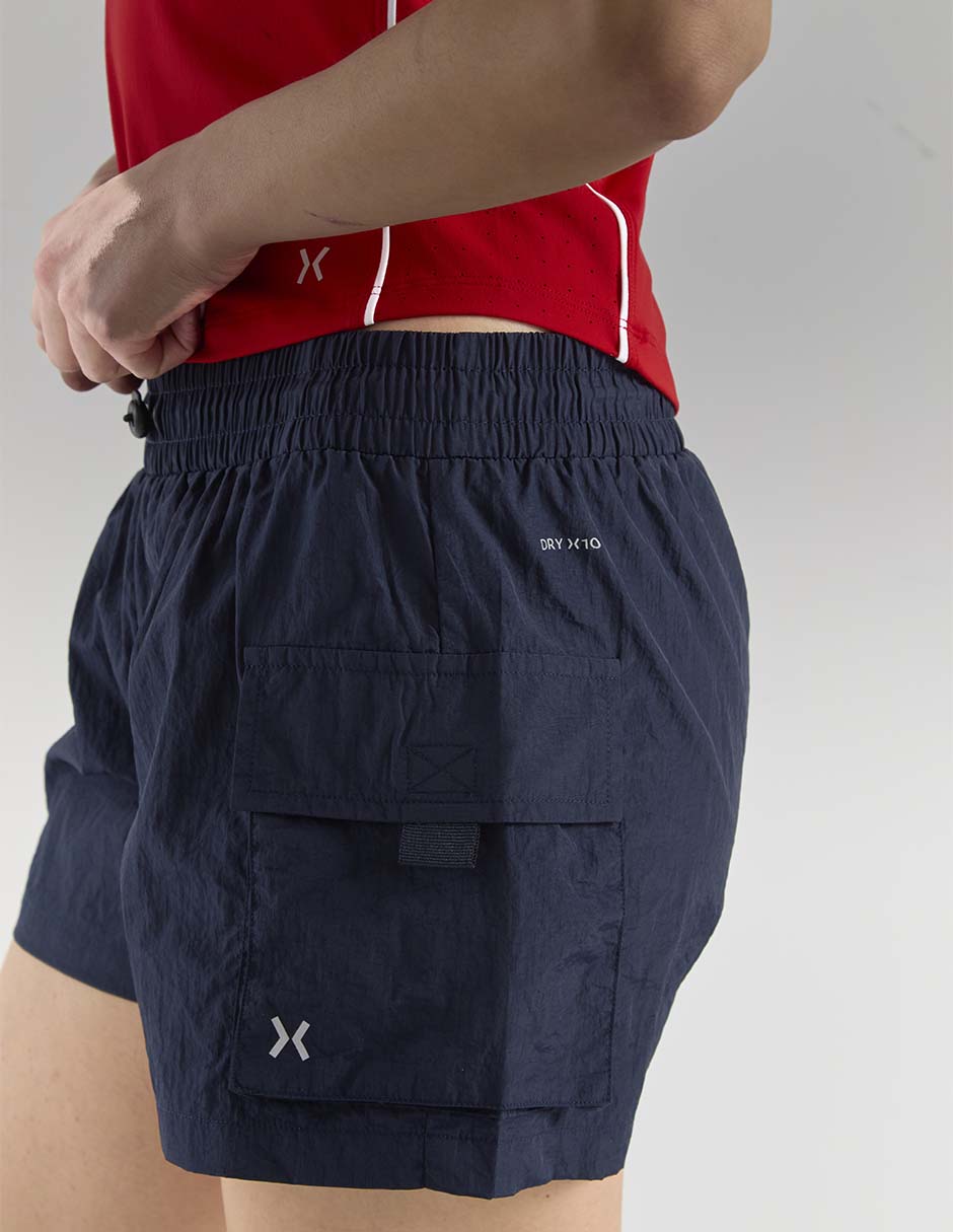 Short con bolsillos X10 para senderismo mujer