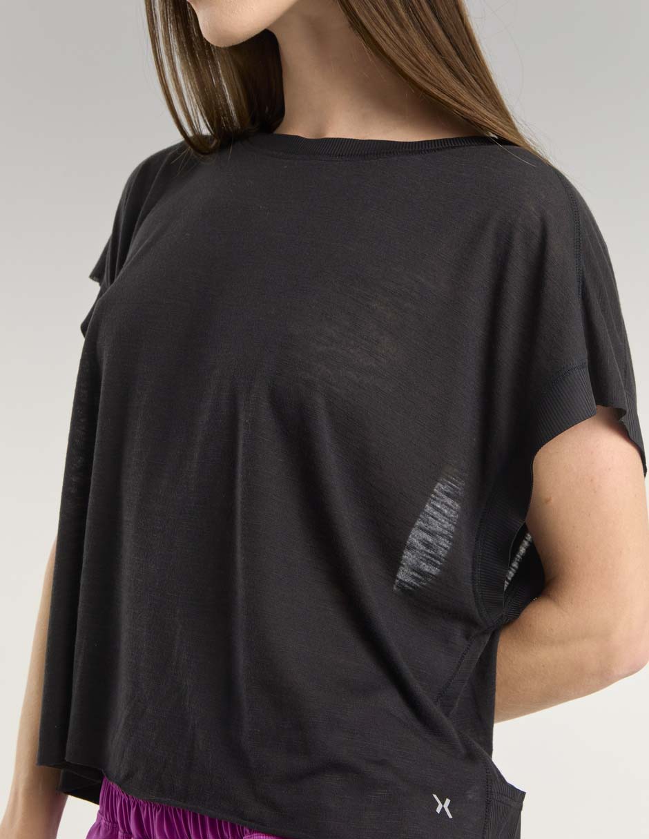 Playera deportiva para entrenamiento X10 de mujer