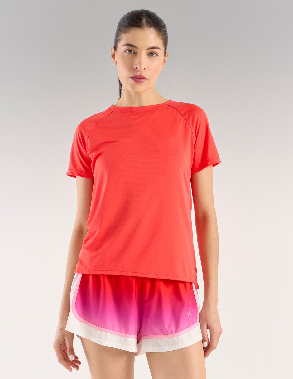 Playera deportiva para correr de mujer Playera deportiva para correr de mujer
