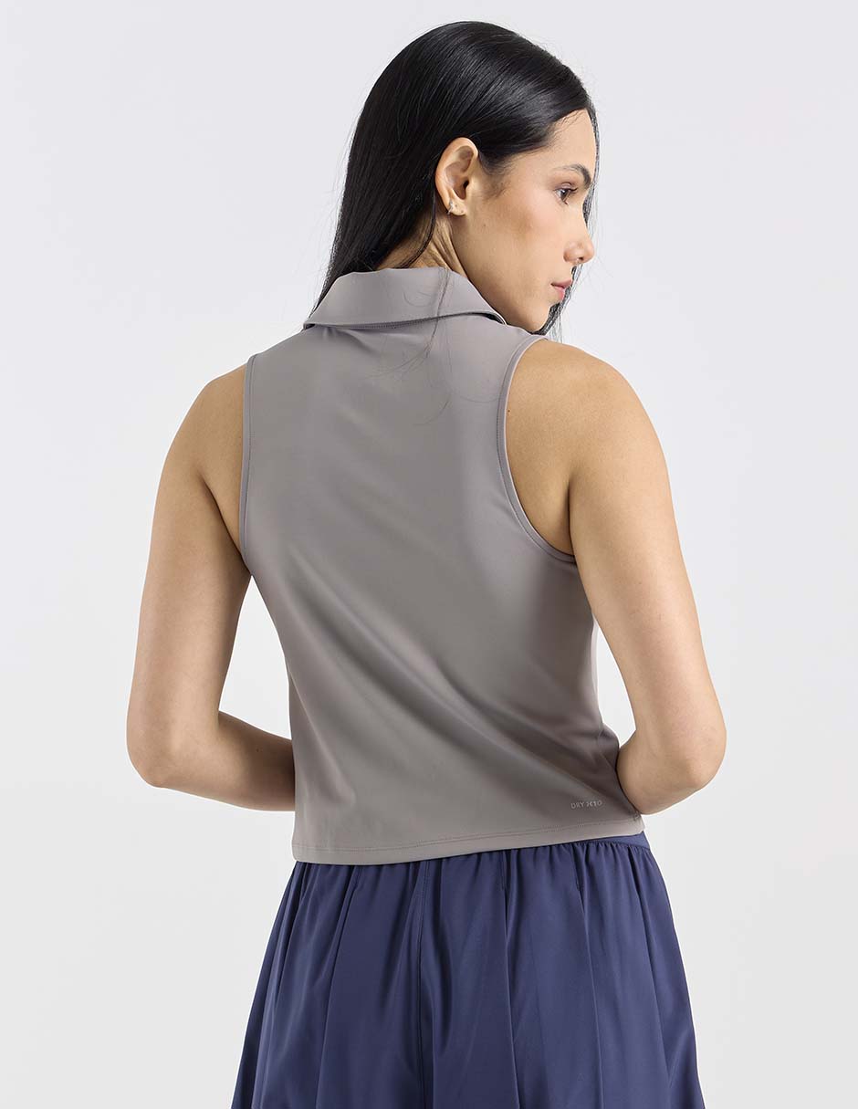 Playera tipo polo tennis para mujer 6