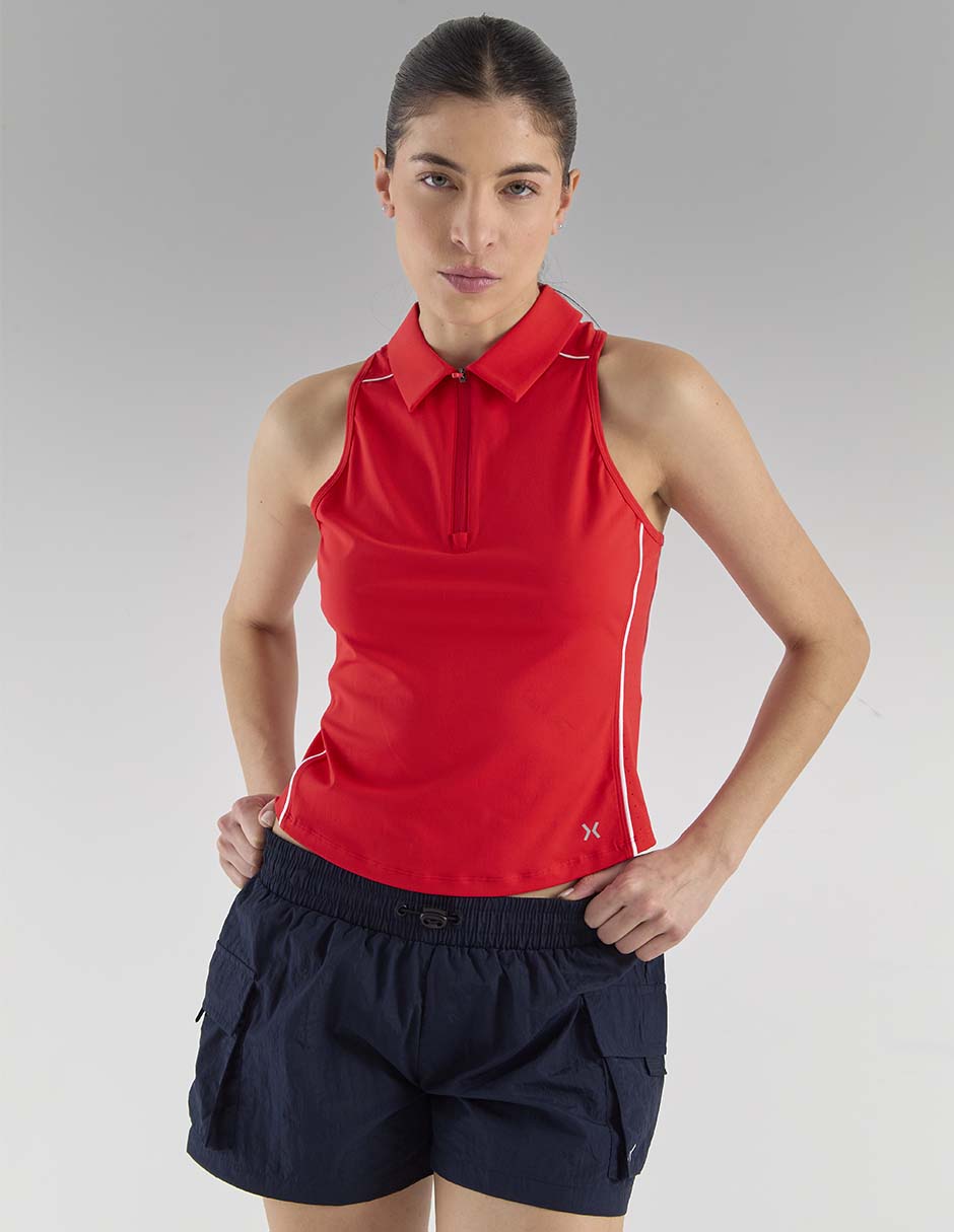 Playera tipo polo para mujer 4