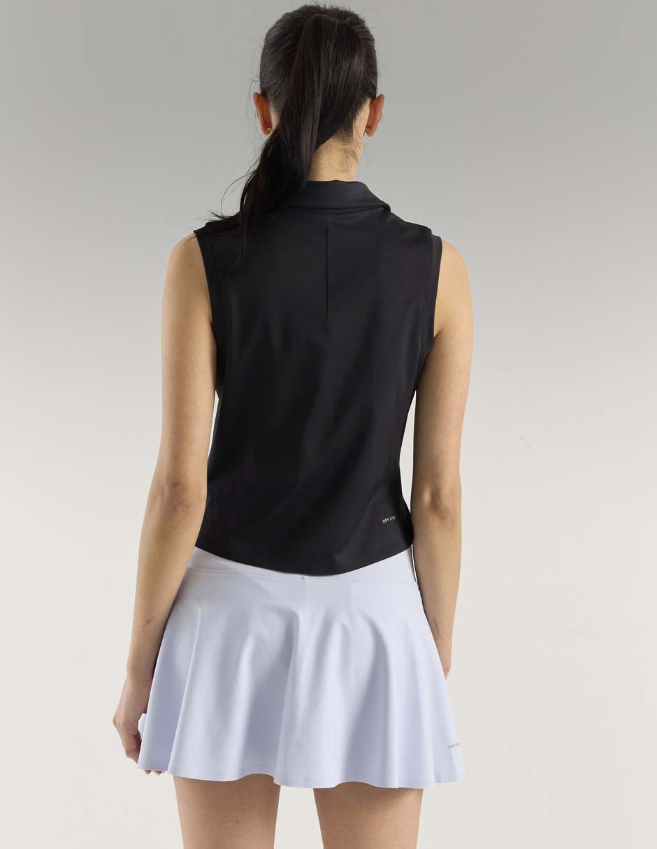 Playera tipo polo tennis para mujer 6