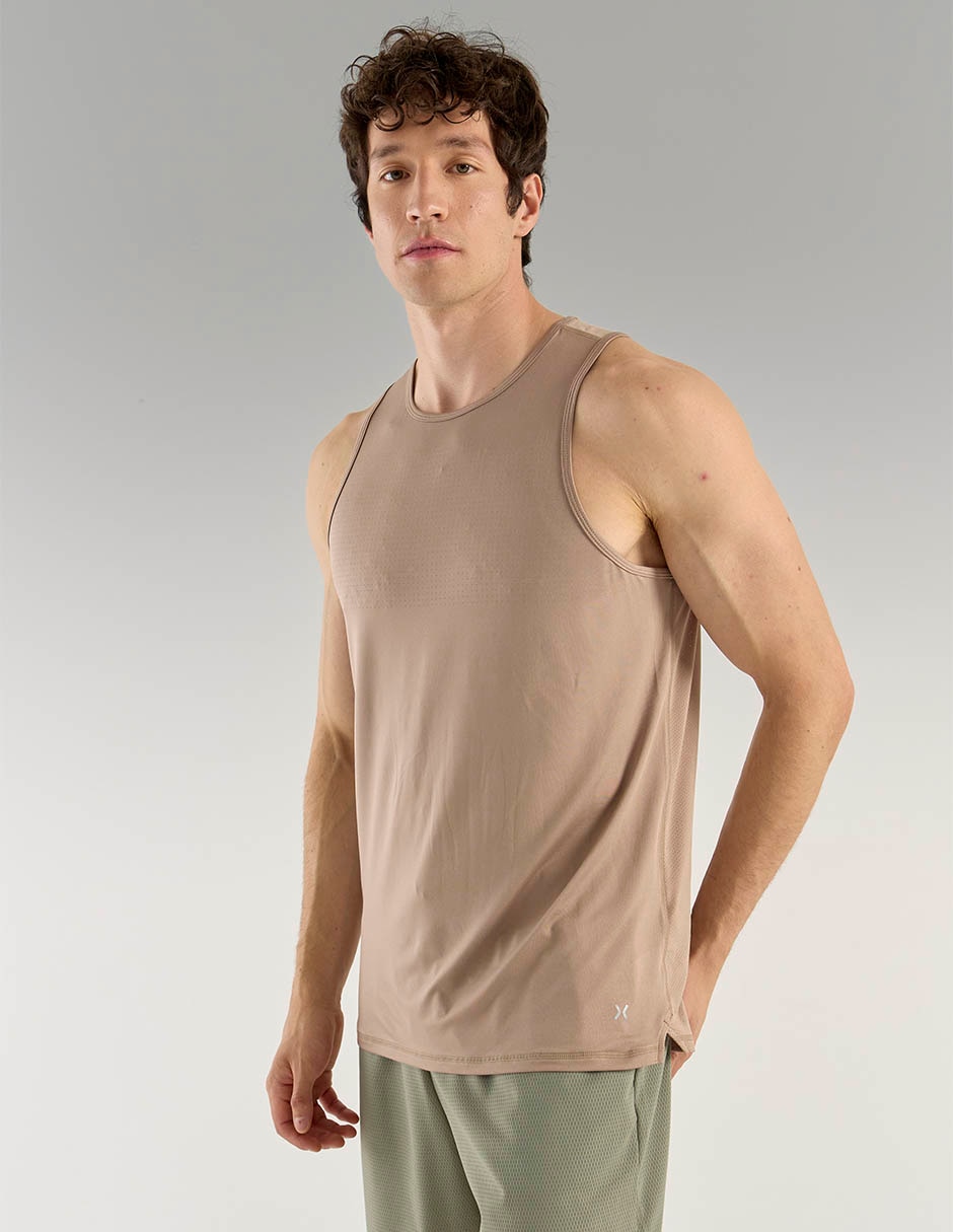 Playera tank para correr de hombre Playera tank para correr de hombre