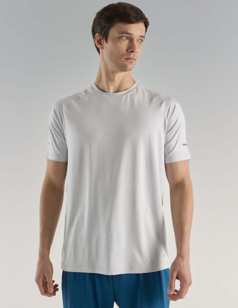 Playera deportiva para correr X10 de hombre