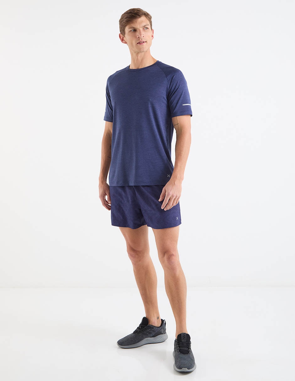 Playera deportiva para correr X10 de hombre