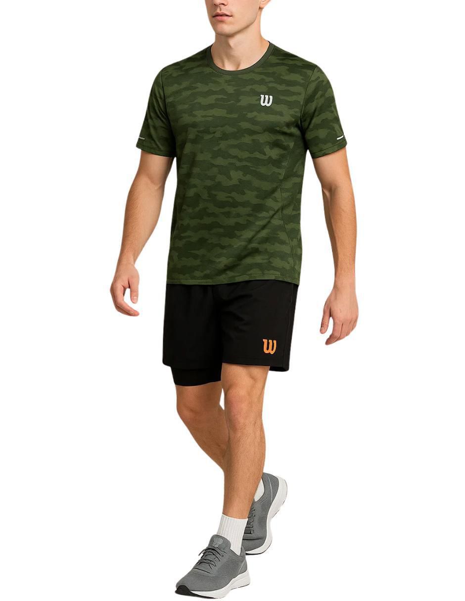 Playera deportiva para entrenamiento Wilson de hombre