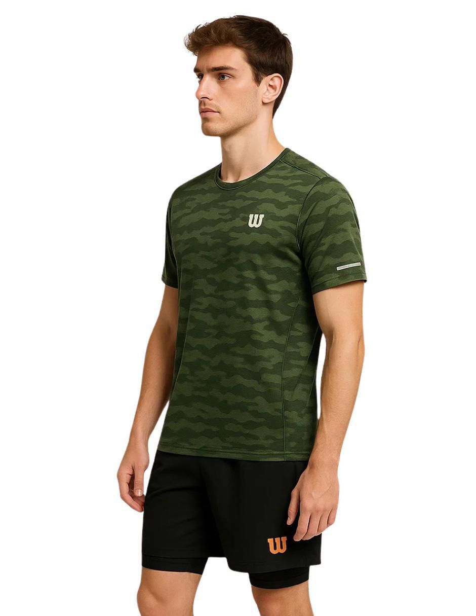 Playera deportiva para entrenamiento Wilson de hombre