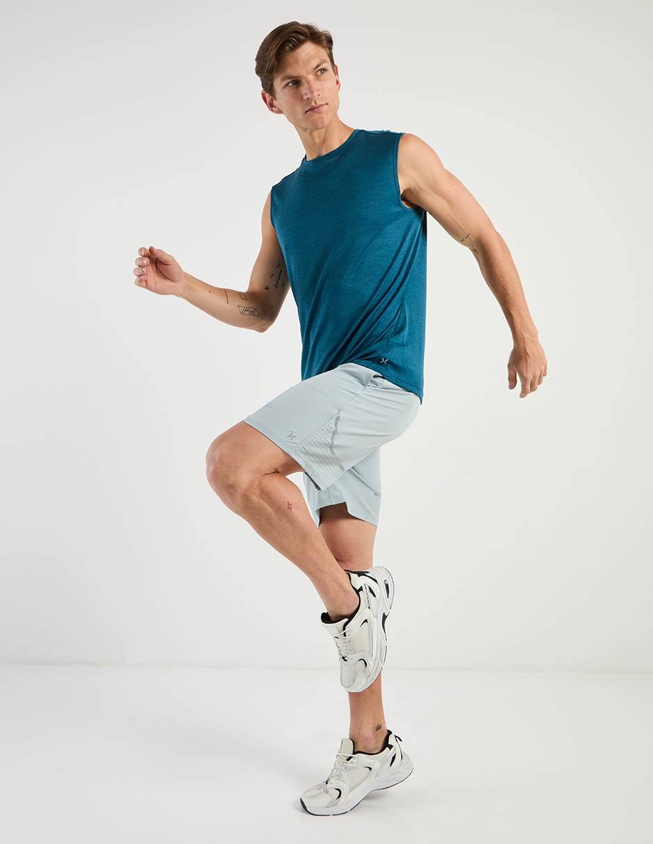 Short con bolsillos para correr hombre 2