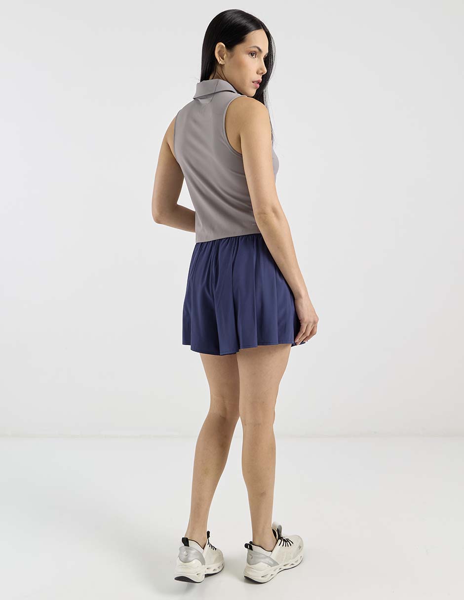 Short con bolsillos X10 para tennis mujer