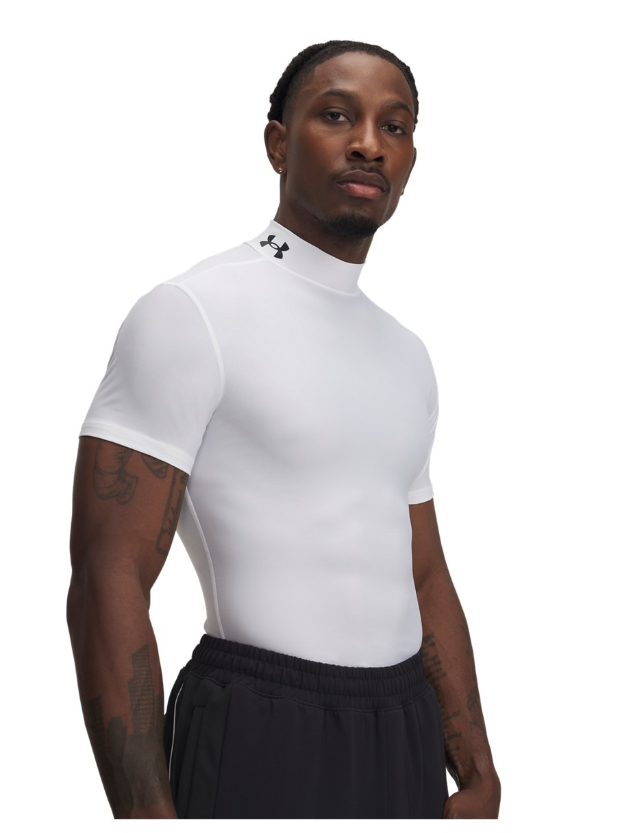 Playera deportiva para entrenamiento UA HG OG Compression Mock SS de hombre